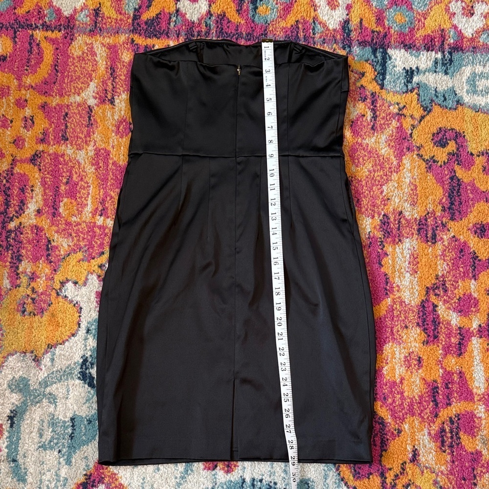 Express Black Strapless Dress - Picture 6 of 6